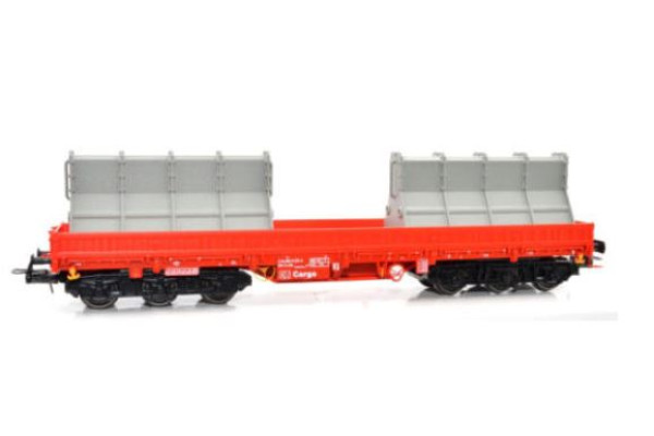 Nízkostěnný vůz Samms-u 454, DB Cargo, ložený bedněním, V.–VI. epocha, H0, NPE 22965