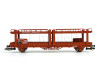 Vůz Npp/Leks na přepravu aut, ČSD, IV. epocha, TT, BuBiModel tt40160 Vůz Npp/Leks na přepravu aut, ČSD, IV. epocha, TT, BuBiModel tt40160