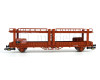 Vůz Npp/Leks na přepravu aut, ČSD, IV. epocha, TT, BuBiModel tt40160 Vůz Npp/Leks na přepravu aut, ČSD, IV. epocha, TT, BuBiModel tt40160