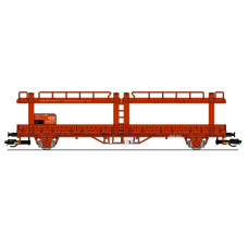 Vůz Npp/Leks na přepravu aut, ČSD, IV. epocha, TT, BuBiModel tt40160