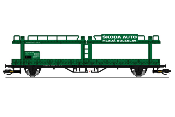 Vůz Npp/Leks na přepravu aut, Škoda Auto, IV. epocha, TT, BuBiModel tt40165