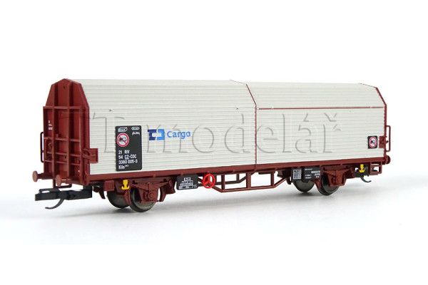 Vůz s posuvnými stěnami Kils, ČD Cargo, VI. epocha, TT, Tillig 14864 Vůz s posuvnými stěnami Kils, ČD Cargo, VI. epocha, TT, Tillig 14864