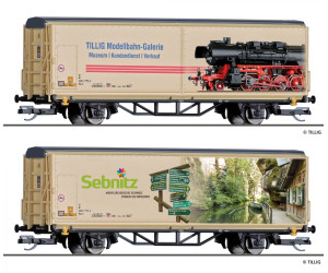Upomínkový vůz TILLIG/Sebnitz 2026, TT, model Galerie Tillig 2026, Tillig 502462