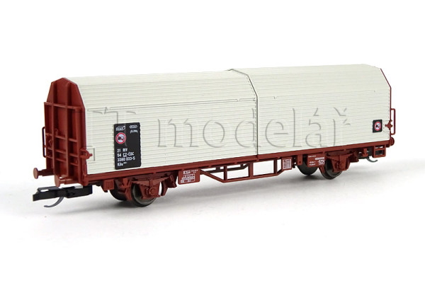 Vůz s posuvnými stěnami, ČD, START, VI. epocha, TT, Tillig 523303