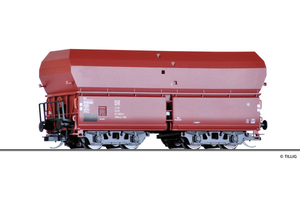 Samovýsypný vůz OOtu, DR, IV. epocha, TT, Tillig 15179