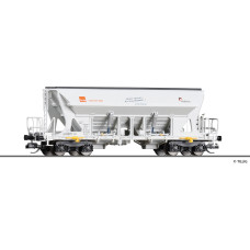 Samovýsypný vůz Faccns, HVLE / Holcim, VI. epocha, TT, Tillig 15336