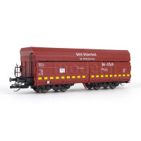 Samovýsypný vůz BKK Bitterfeld, DR, IV. epocha, TT, model Galerie Tillig 2025, Tillig 502418