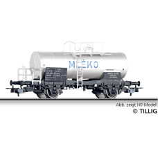 Kotlový vůz řady Uh "MLÉKO", ČSD, IV. epocha, TT, Tillig 95363