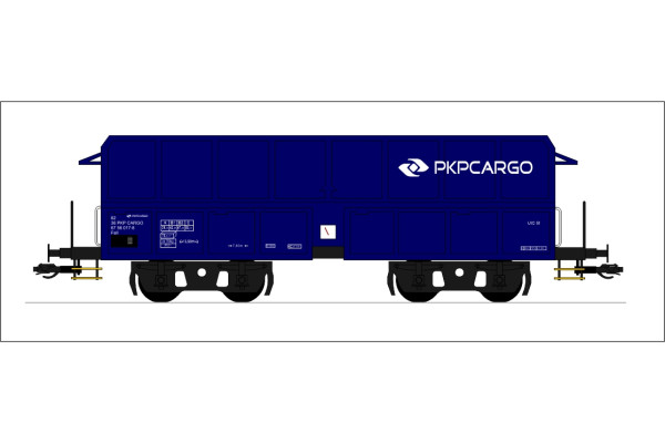 Model výsypného vozu Wa, PKP Cargo, V. epocha, TT, BubiModel 40154