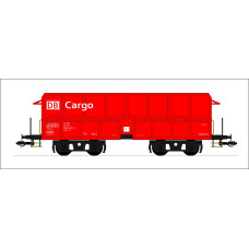 Model výsypného vozu Wa, DB Cargo, V. epocha, TT, BubiModel 40156