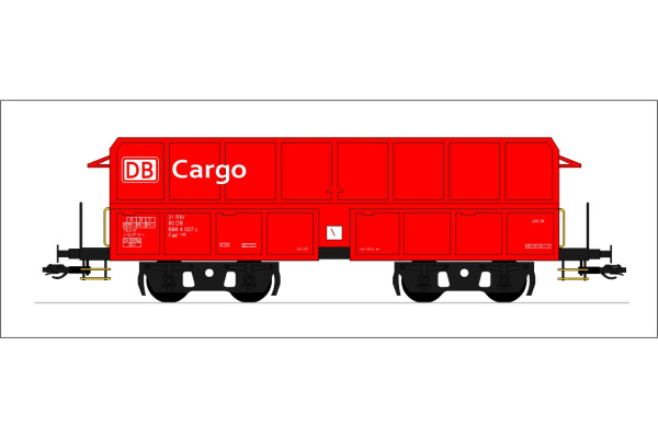 Model výsypného vozu Wa, DB Cargo, V. epocha, TT, BubiModel 40156