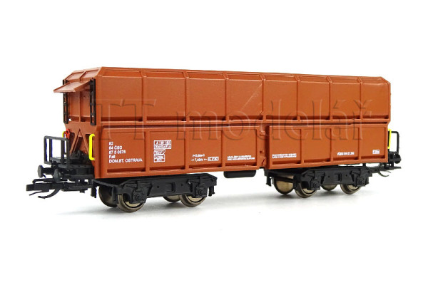 Výsypný vůz Fall, ČSD, IV. epocha, TT, BubiModel tt40150 Výsypný vůz Fall, ČSD, IV. epocha, TT, BubiModel tt40150