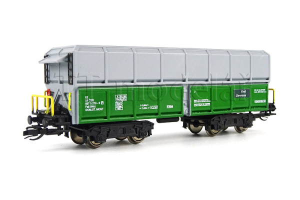 Výsypný vůz Fall (Wa), ČSD - Czech coal, V. epocha, TT, BuBiModel tt40159