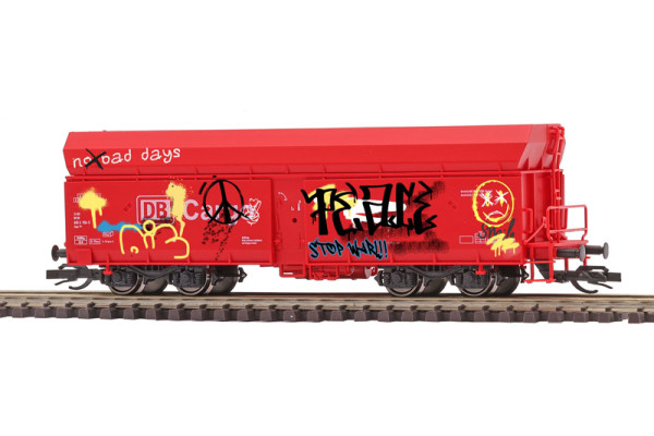 Výsypný vůz řady Fals 164, DB Cargo, graffiti, VI. epocha, TT, Busch 31327