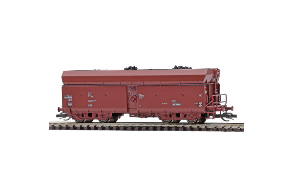 Výsypný vůz řady Fal, DR, s nákladem uhlí, IV. epocha, TT, Busch 31331