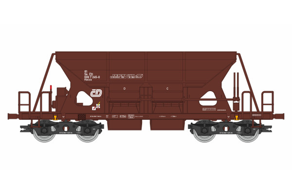 Samovýsypný vůz Faccs, ČD 3, V. epocha, TT, IGRA MODEL 96500005