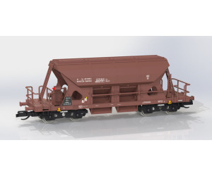 Samovýsypný vůz Uads, ČSD, IV. epocha, TT, IGRA MODEL 96500026