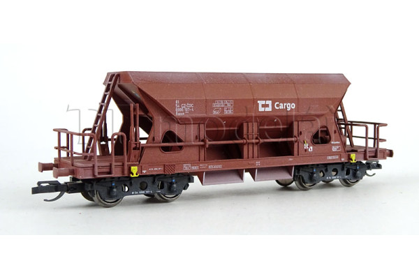 Výsypný vůz Faccs, ČD Cargo, s patinou, VI. epocha, TT, Loco M2602p Výsypný vůz Faccs, ČD Cargo, s patinou, VI. epocha, TT, Loco M2602p