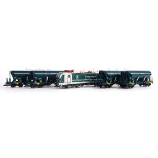 Set nákladního vlaku Sandtransport s elektrickou lokomotivou řady 193, Enercon GmbH, VI. epocha, TT, jednorázová série 2025, Tillig 01094 E