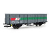 Set dvou otevřených dvounápravových vozů Fbs, Steiermärkischen Landesbahnen, V. epocha, TT, Tillig 01110