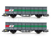 Set dvou otevřených dvounápravových vozů Fbs, Steiermärkischen Landesbahnen, V. epocha, TT, Tillig 01110