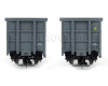 Set dvou otevřených dvounápravových vozů Fbs, Steiermärkischen Landesbahnen, V. epocha, TT, Tillig 01110