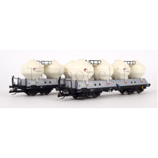 Set dvou vozů na sypké látky Uacs 451.1, Holcim (Česko) a.s.“, , VI. epocha, TT, Tillig 01118 Set dvou vozů na sypké látky Uacs 451.1, Holcim (Česko) a.s.“, , VI. epocha, TT, Tillig 01118