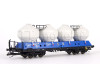 Set dvou vozů na sypké látky Uacs 451.1, „Raj-Wagon Trenčin spol. s.r.o.“, VI. epocha, TT, Tillig 01119