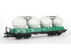 Set dvou vozů na sypké látky Uacs 451.1, „Raj-Wagon Trenčin spol. s.r.o.“, VI. epocha, TT, Tillig 01119