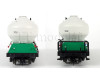 Set dvou vozů na sypké látky Uacs 451.1, „Raj-Wagon Trenčin spol. s.r.o.“, VI. epocha, TT, Tillig 01119