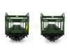 Set dvou vozů DDm pro přepravu automobilů, DR, IV. epocha, TT, Tillig 01135