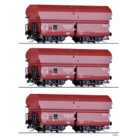 Set tří samovýsypných vozů řady OOt s vyvýšenou korbou, DRG, II. epocha, TT, Tillig 01138
