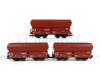Set tří samovýsypných vozů řady OOt s vyvýšenou korbou, DRG, II. epocha, TT, Tillig 01138