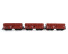 Set tří samovýsypných vozů řady OOt se sníženou korbou, DRG, II. epocha, TT, Tillig 01139 Set tří samovýsypných vozů řady OOt se sníženou korbou, DRG, II. epocha, TT, Tillig 01139