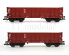 Set tří otevřených vozů OOmu, DR, IV. epocha, TT, model Galerie Tillig 2025, Tillig 502417