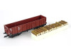 Set dvou otevřených vozů OOmu, DR, ložené dřevěnou kulatinou, IV. epocha, TT, model Galerie Tillig 2026, Tillig 502460