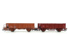 Set dvou otevřených vozů "Rübenzug", DB, 4. díl, IV. epocha, TT, Tillig TT Club 2026, Tillig 502807