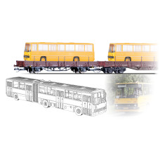 Set nákladních vozů "Ikarus Transport", IV. epocha, TT, Tillig TT Club 2027, Tillig 502906