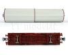Set dvou krytých vozů Laails 142.1 s posuvnou stěnou, ČD Cargo, VI. epocha, H0, Tillig 70078