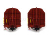 Set dvou krytých vozů Laails 142.1 s posuvnou stěnou, ČD Cargo, VI. epocha, H0, Tillig 70078