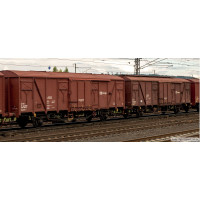 Set dvou krytých vozů Gbgkks 112.0, ČD Cargo, VI. epocha, H0, Tillig 70100