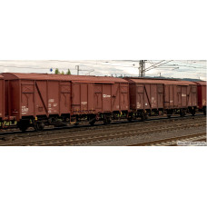 Set dvou krytých vozů Gbgkks 112.0, ČD Cargo, VI. epocha, H0, Tillig 70100