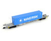 Set dvou kontejnerových vozů se třemi kontejnery Maersk, VI. epocha, TT, Arnold HN9765 Set dvou kontejnerových vozů se třemi kontejnery Maersk, VI. epocha, TT, Arnold HN9765