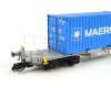 Set dvou kontejnerových vozů se třemi kontejnery Maersk, VI. epocha, TT, Arnold HN9765 Set dvou kontejnerových vozů se třemi kontejnery Maersk, VI. epocha, TT, Arnold HN9765