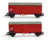 Set dvou krytých vozů Zt "Bremen", ČSD, III. epocha, limitovaná série pro Kolmar, TT, Haedl 0115017