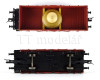 Set tří otevřených vozů ložených zvony, DR, IV. epocha, TT, jednorázová série, Haedl 115514-01