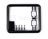 Set tří otevřených vozů ložených zvony, DR, IV. epocha, TT, jednorázová série, Haedl 115514-01