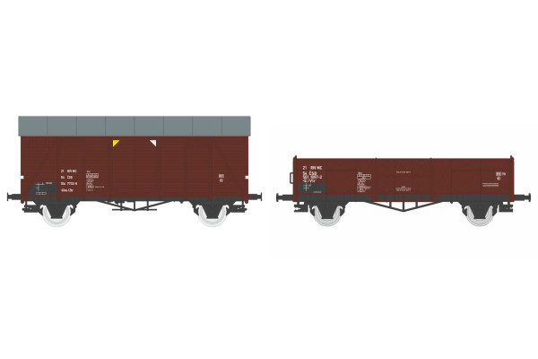 Set vozů Ztr a Vtr, ČSD, IV. epocha, TT, IGRA MODEL 96600000 Set vozů Ztr a Vtr, ČSD, IV. epocha, TT, IGRA MODEL 96600000