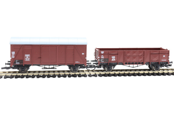 Set vozů Gm 39 a Ommu 39, DB Europ, III. epocha, TT, IGRA MODEL 96600002