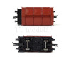 Set tří vozů na vápno, s klapkami, ČSD, III. epocha, TT, PMT 65295
